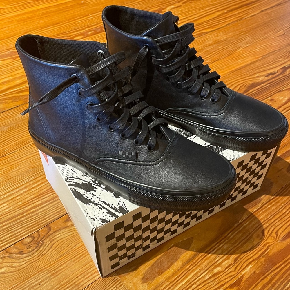 Vans Andrew Allen Black Leather